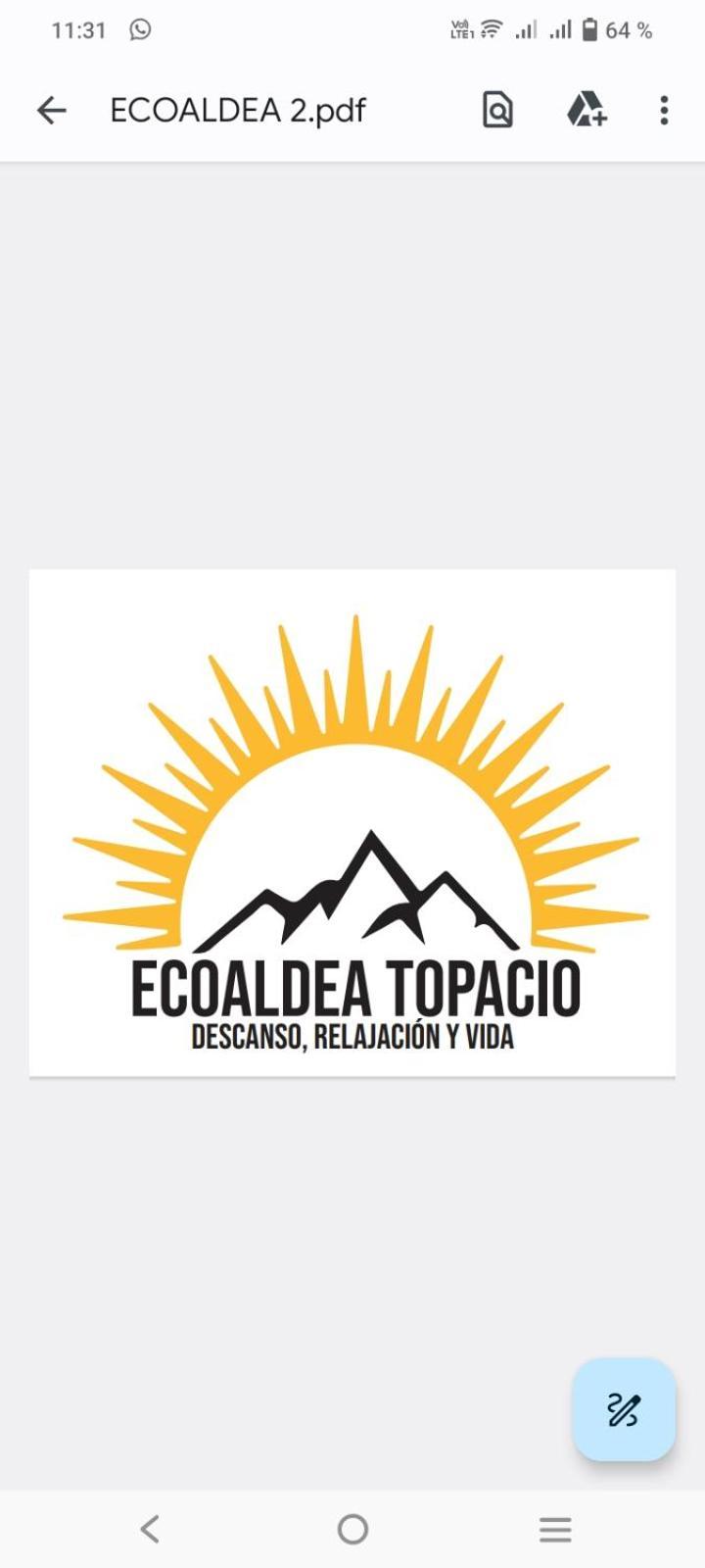 Eco Aldea Topacio 사사이마 외부 사진